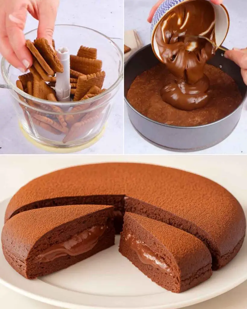 3‑Zutaten‑Schoko‑Torte
